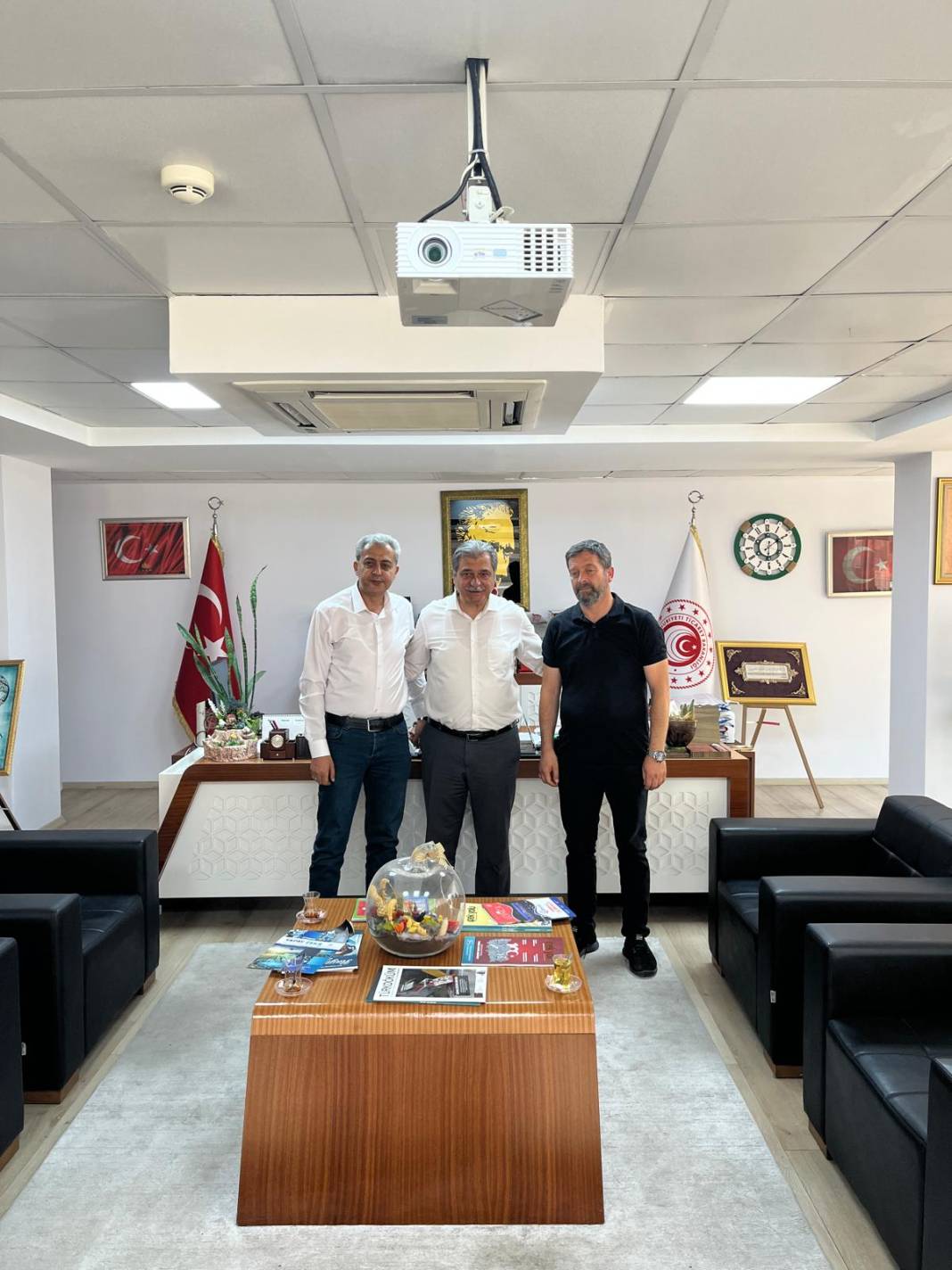 Karaca’dan Çağlayan’a ziyaret 2